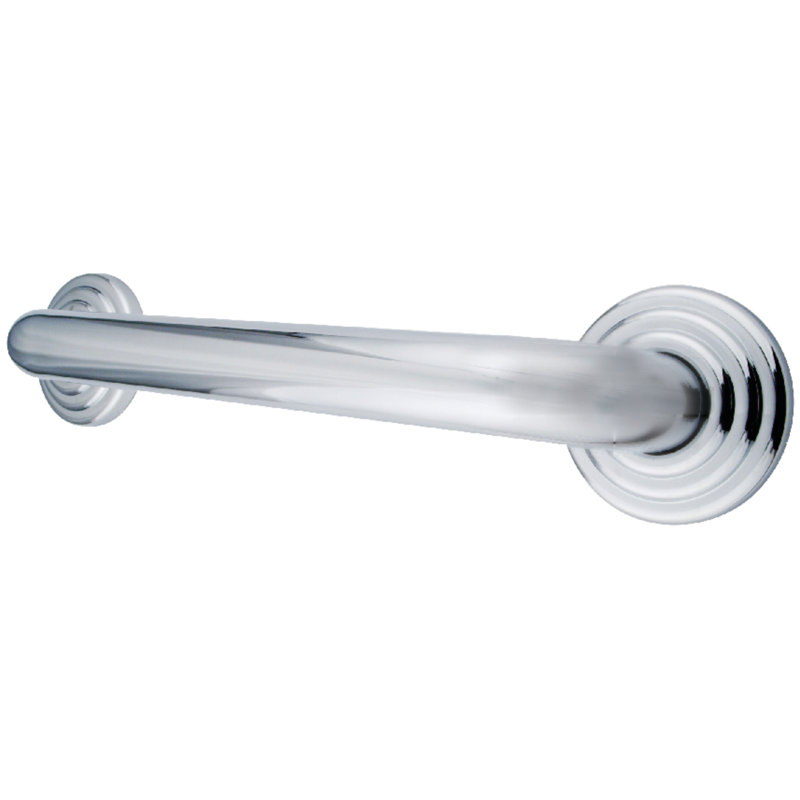 Kingston Brass Restoration 1-1/4 Inch O.D Grab Bar, 36" W, Polished Chrome