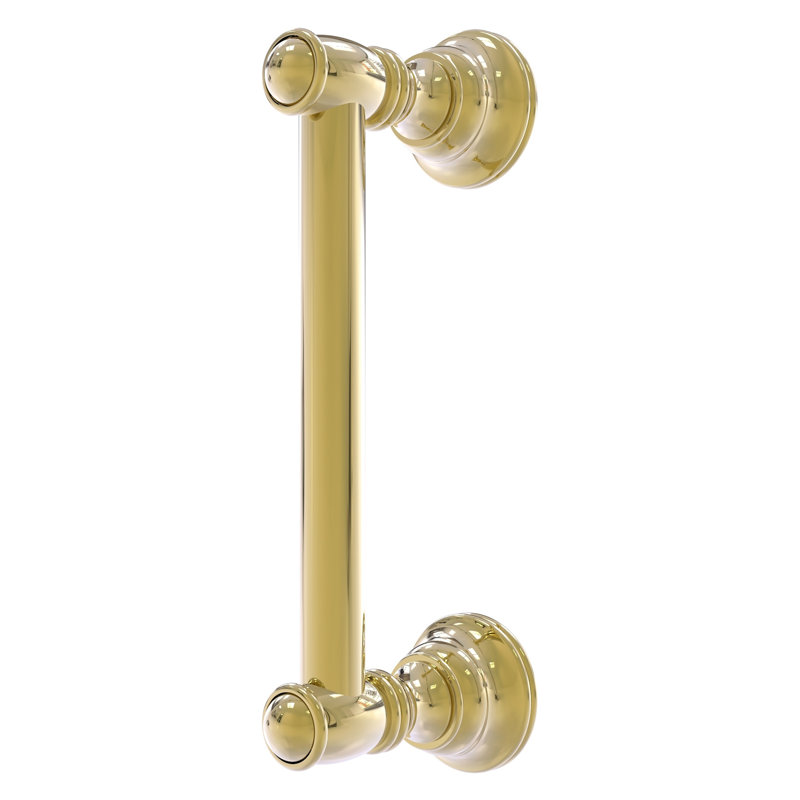 Freyja Collection 8 Inch Door Pull, Unlacquered Brass