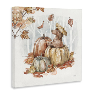 «Fun Dachshund & Pumpkin» par Mary Urban