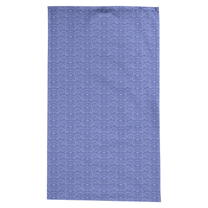Leffel Geometric Tablecloth, Blue/White