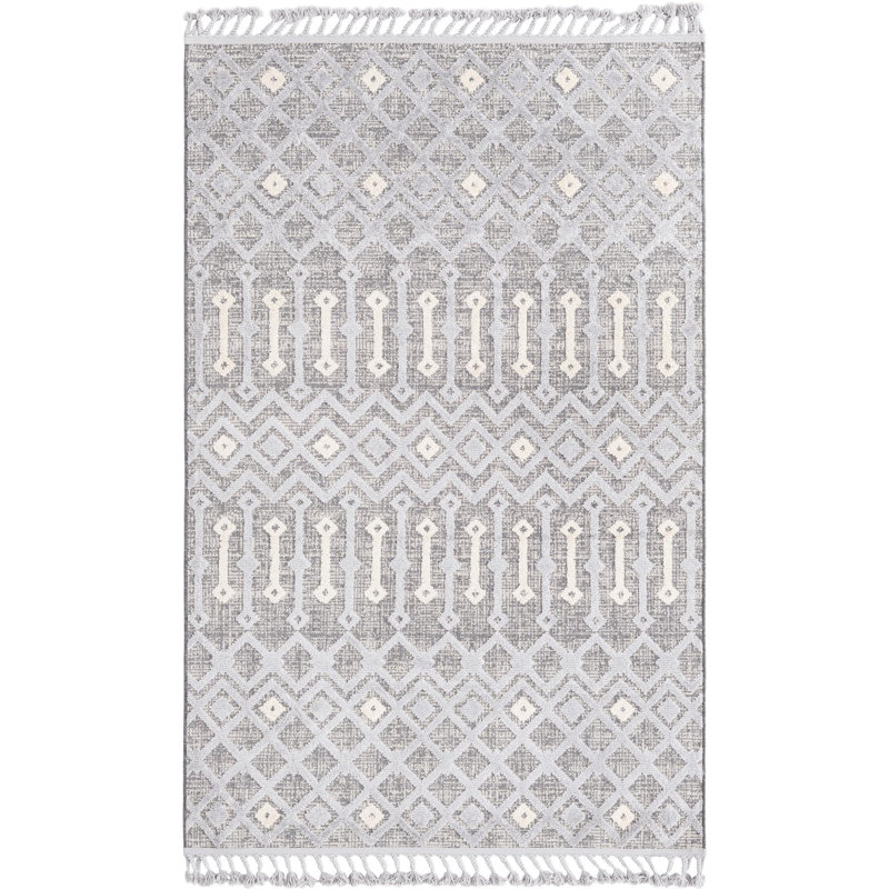 Breyer Abstract Indoor Rug, Rectangle 5'3" x 8'
