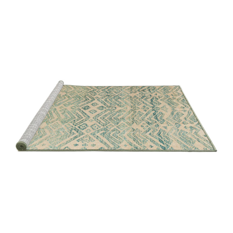 Abstract Indoor Rug, Square 3'