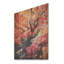 Arbre fauve rose sauvage d'Afrique - arbre africain sur bois-1114360211