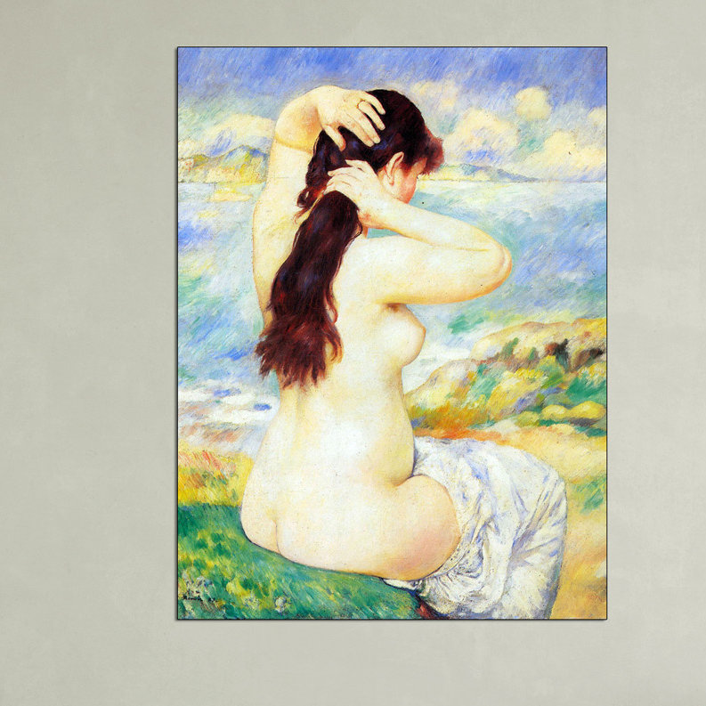 Pierre-Auguste Renoir - Wrapped Canvas Painting, 120cm H x 90cm W x 1.8cm D