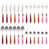 Pink/Burgundy Red/Brique Orange