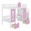 Lit superposé simple au-dessus d'un lit simple Adonya Kids-1201531766