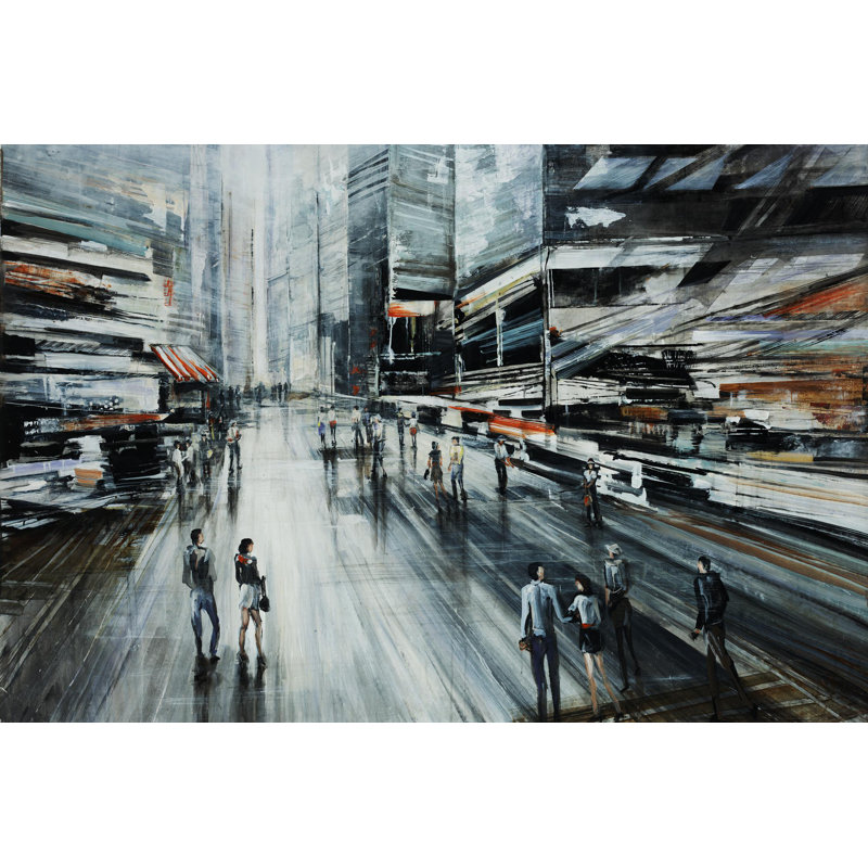 " Rush " Acrylic Print, 72" H x 72" W x 1.5" D