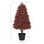 Arbres artificiels d'arbres artificiels d'arbres artificiels d'arbres artificiels artificiels de 2,5 pi 2,5 pi-1276705983