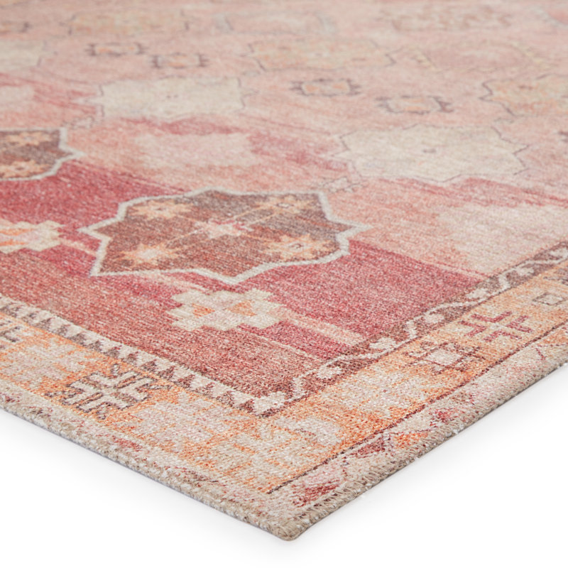 Rhode Polyester Machine Washable Performance Rug, Runner 2'6" x 10'