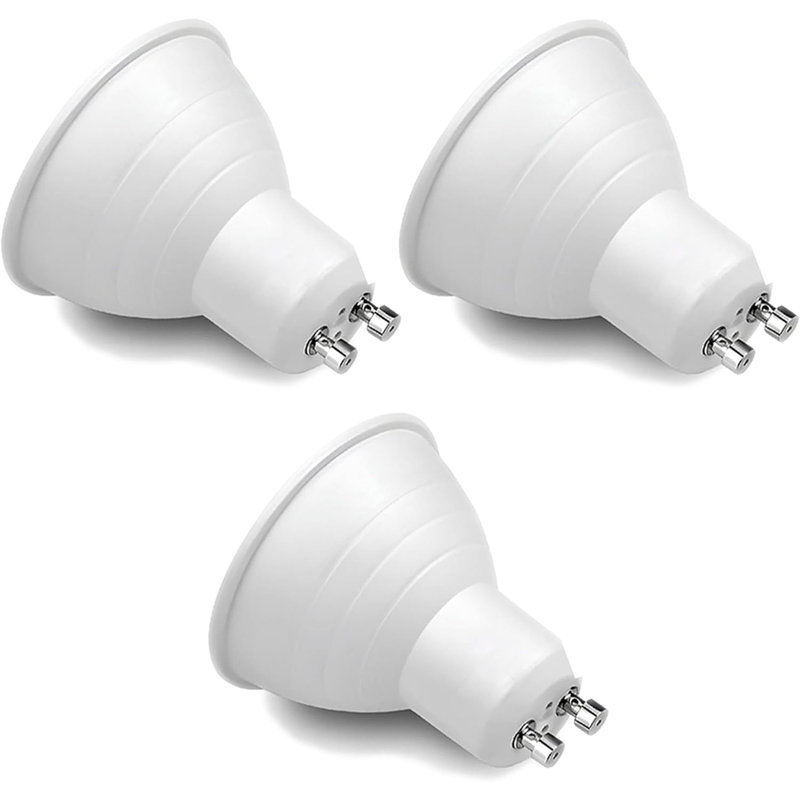 LED Spotlight Bulbs 5W, Cool White, 6500K, No Flickering, Energy Saving Led Bulbs, GU10 Halogen Spot Light Bulbs, Dimmable