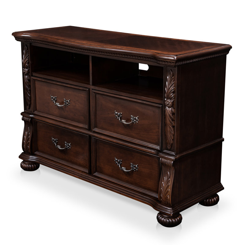 Bette 35"W 4-Drawer Media Chest