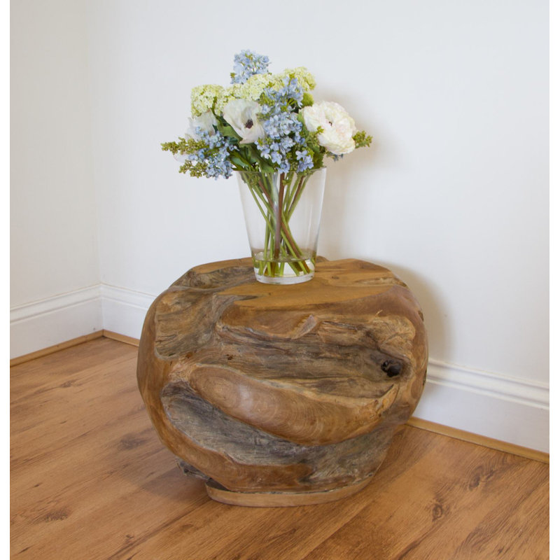 Ilya Solid Wood Accent Stool
