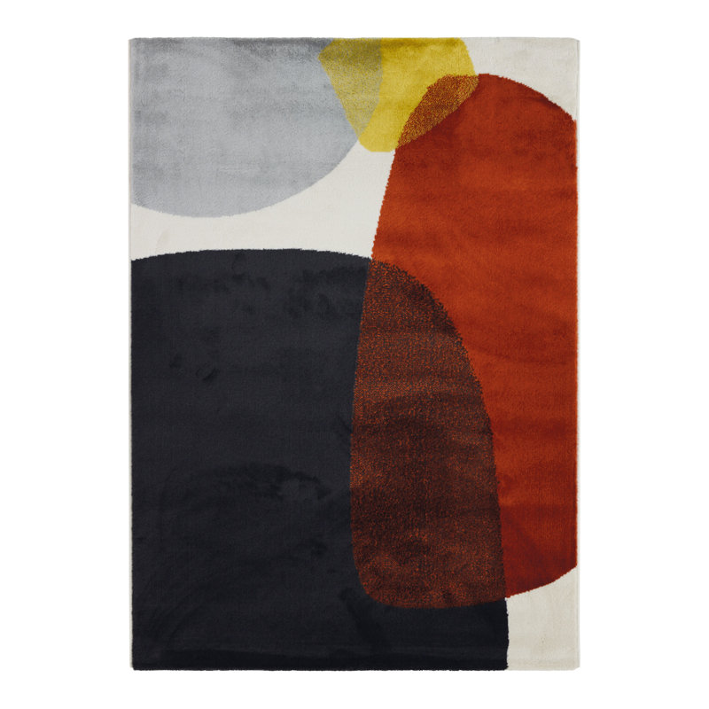 Clarkedale Abstract Area Rug, Rectangle 160cm x 230cm