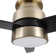 Raiden Indoor Smart Ceiling Fan with LED Light Kit and Wall Control, Works with Google Assistant, Amazon Alexa, and Siri Shortcuts.
