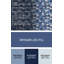 Tapis bleu/blanc tissé à la machine-1588435778
