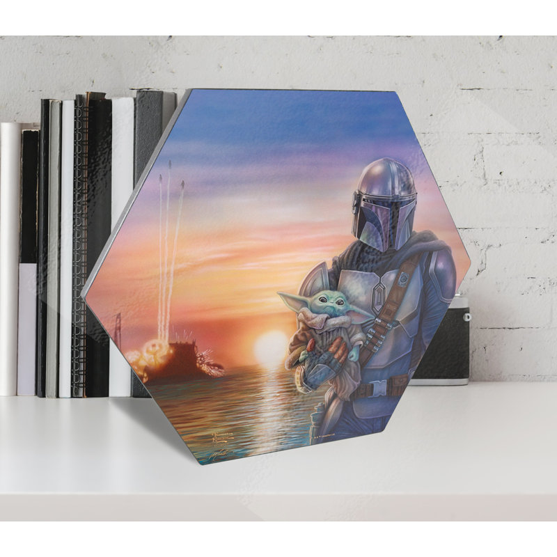 Star Wars (The Mandalorian - A New Direction), impression sur bois