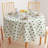 Round Cotton Twill Tablecloth