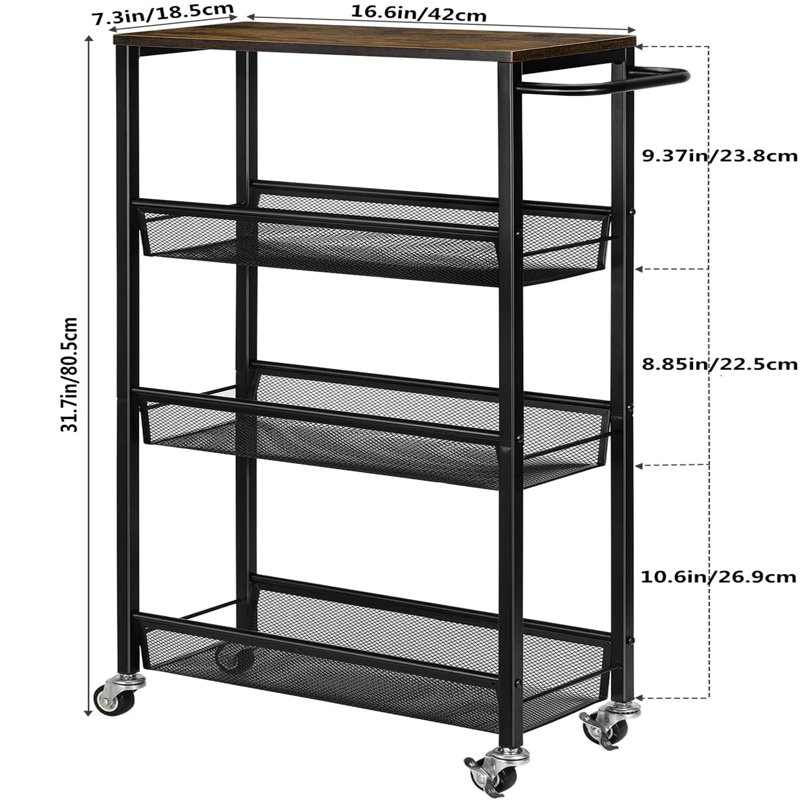 Metal Bar Cart