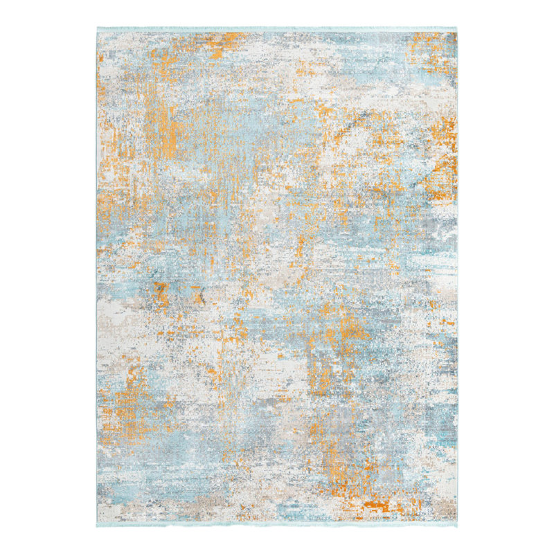 Haefner Abstract Indoor Rug, Rectangle 9' x 12'