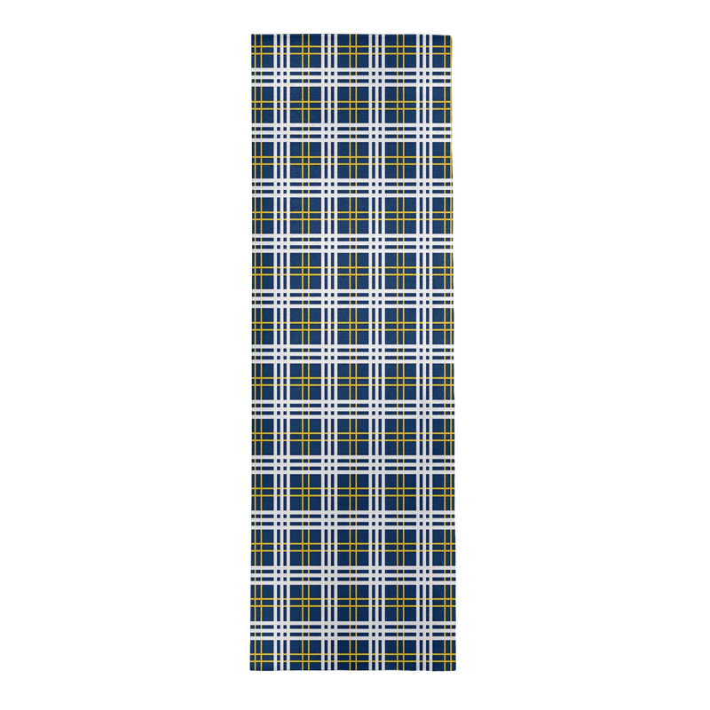 Plaid Indoor Rug, Runner 2'6" x 8'