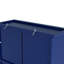 Buffet autoportant avec huche, grande armoire de rangement pour garde-manger avec support à vin et tablettes réglables pour la salle à manger-1370307718