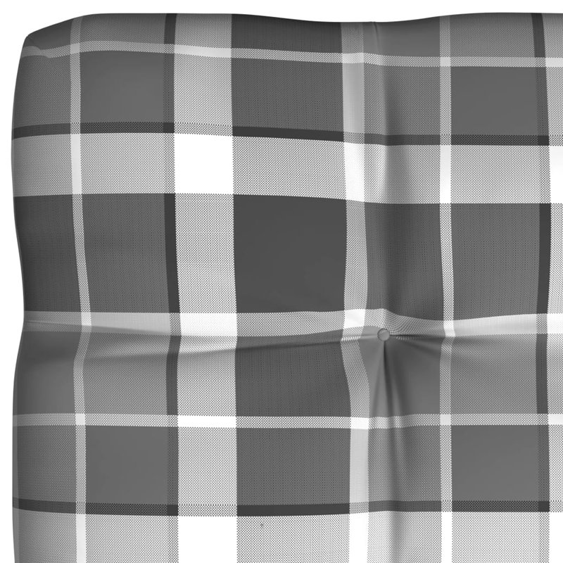 Coussin de siège / dossier d'extérieur VidaXL, Gris