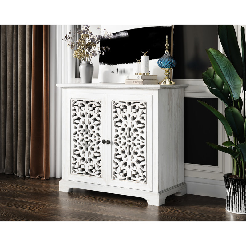Buffet armoire de rangement style antique pour le salon
