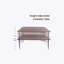 Table portable pliante en osier de 4 pi