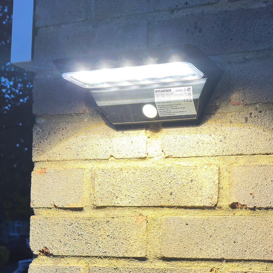 YourHome Solar Matte Black Low Voltage Integrated LED Deck Light Pack