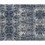 Tapis en laine/bleu marine noué la à la main Windsom-47856447