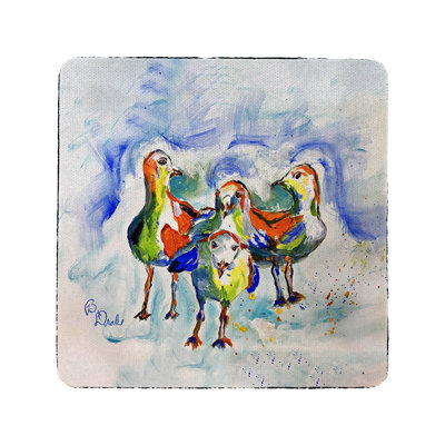 Square 4 Piece Coaster Set