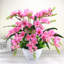 Arrangement de fleurs d'orchidées artificielles-1053843104