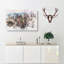New York View Watercolour - Wrapped Canvas-56664313