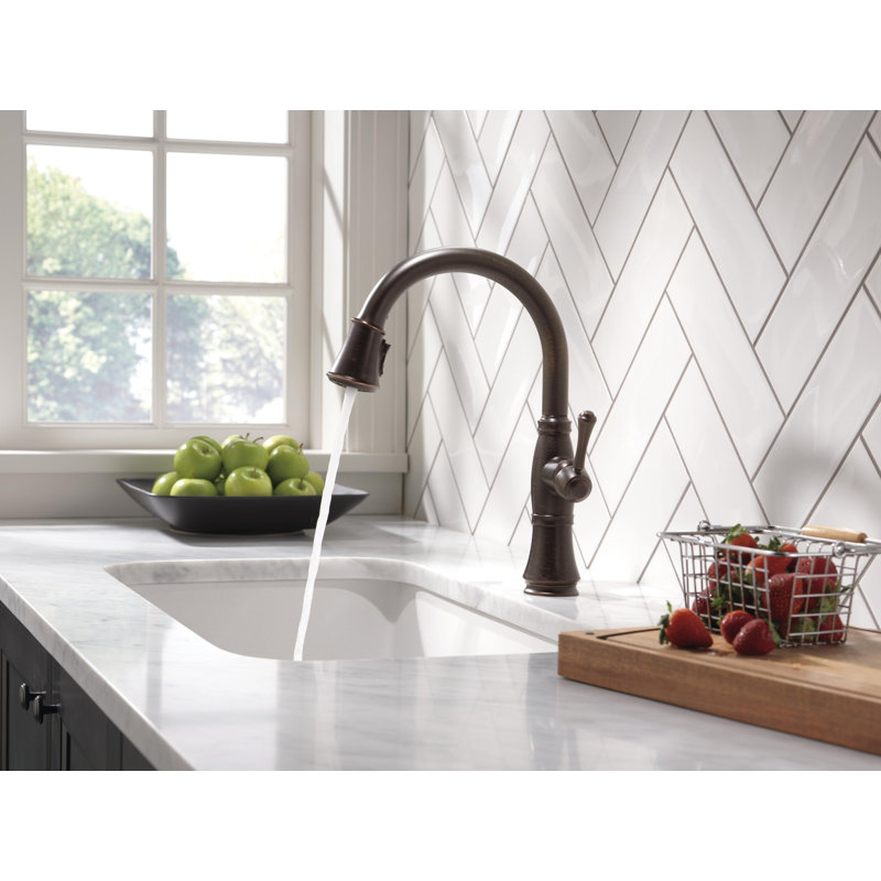 Cassidy Oil Rubbed Bronze Kitchen Faucet, Kitchen Faucets with Pull Down Sprayer, Kitchen Sink Faucet, Faucet for Kitchen Sink with Magnetic Docking, Venetian Bronze
