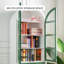Arched Display Cabinet with Glass Doors