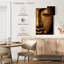 Visage de Bouddha doré sur toile-1063681711