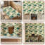 Papier peint adhésif peler et coller en PVC, revêtement mural auto-adhésif amovible avec aquarelle abstraite moderne, impression de décoration murale, imperméable pour la décoration intérieure - rouleau
