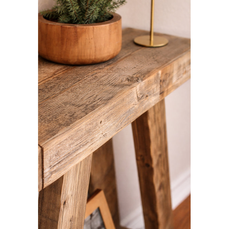 Cleavon 30'' Solid Wood Console Table