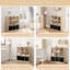 Nota 86.5cm H x 80cm W Cube Bookcase-616221867