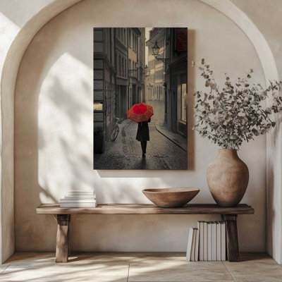 Red Umbrella Reverie