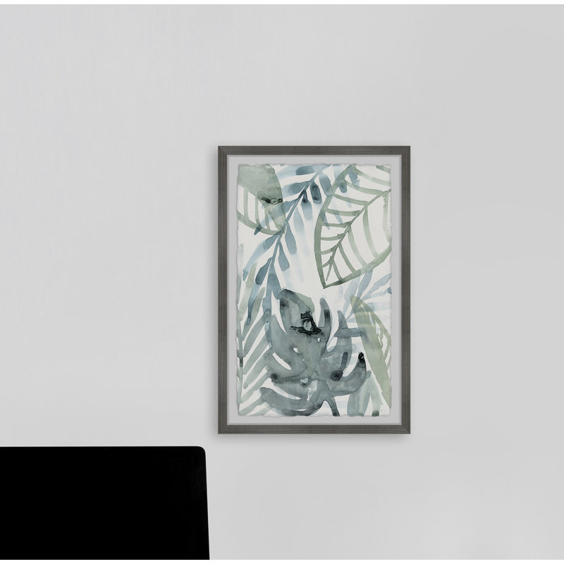 Palms Lines by Parvez Taj - Single Picture Frame Painting, 30 cm H x 20 cm W
