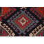 Tapis de couloir à teinture végétale antique Kazak pré-1900 3 x 7