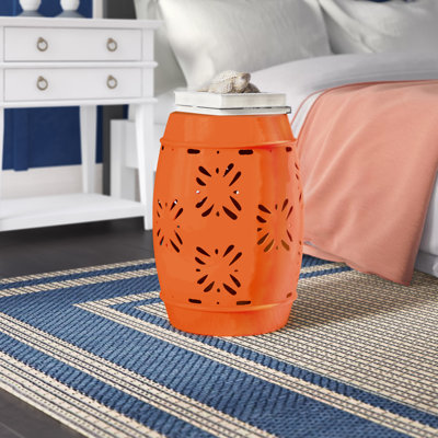 Apsara Ceramic Accent Stool