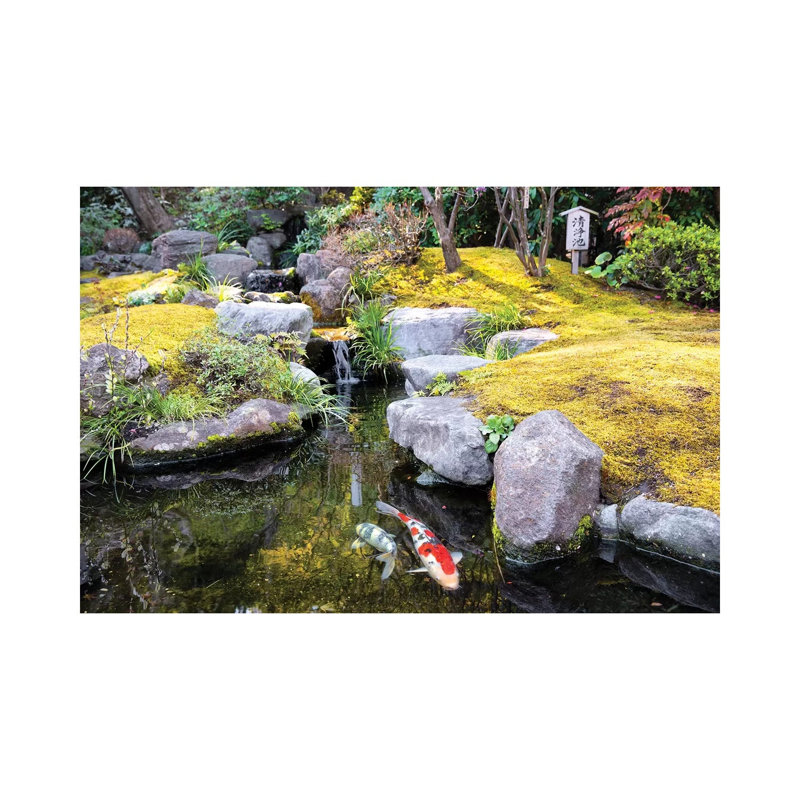 Japanese River by Philippe Hugonnard - Wrapped Canvas Gallery-Wrapped Canvas Giclée, 20.32 cm H x 30.48 cm W
