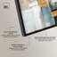«Misted Reflections - Ira Colmeva Shadowbox», reproduction surdimensionnée par Art Remedy, cadre blanc, 48 x 72-129592941-129592947