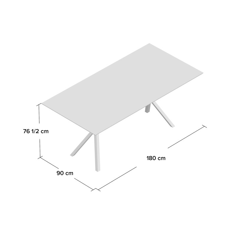 Dining Table, Black