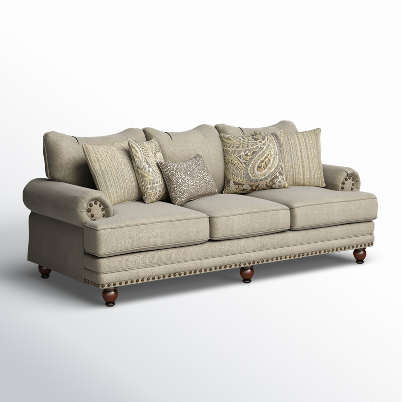 Freda 96'' Upholstered Sofa - Classic Living Room