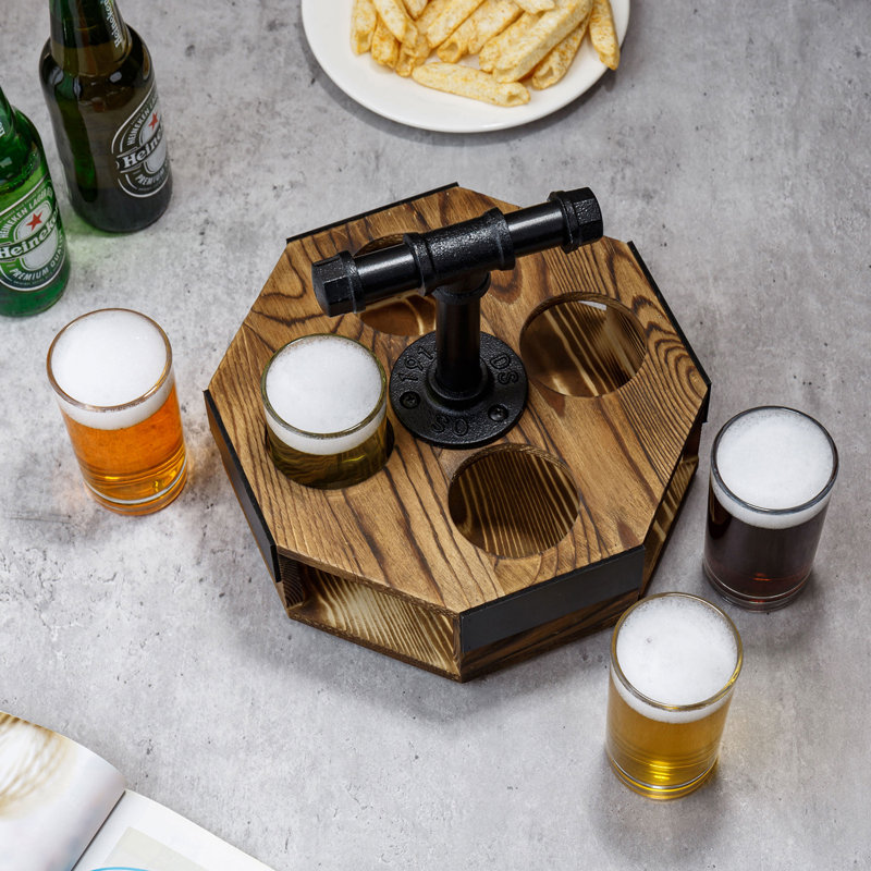 4 Piece 118ml Beer Flight Set