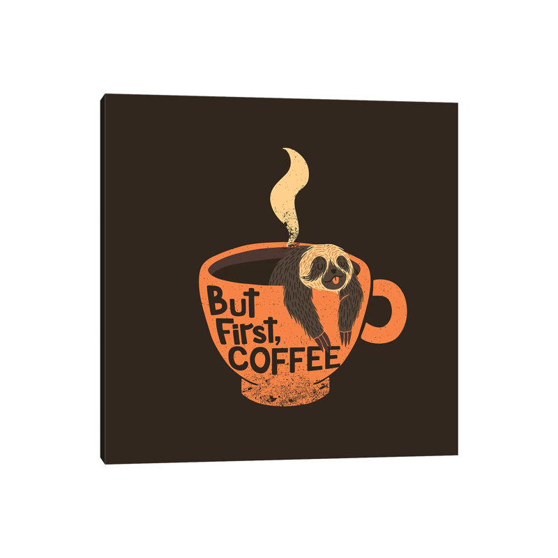 Coffee by Tobias Fonseca - Wrapped Canvas Gallery-Wrapped Canvas Giclée, 30.48cm H x 30.48cm W
