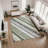 Premium Machine Washable Mayfield AMF2282 Striped Rug-357112032-357112044